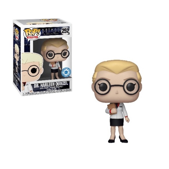 New Box Vaulted PIAB Exclusive 2018 Dr.Harleen Quinzel Funko Pop Batman Animated - Picture 1 of 7
